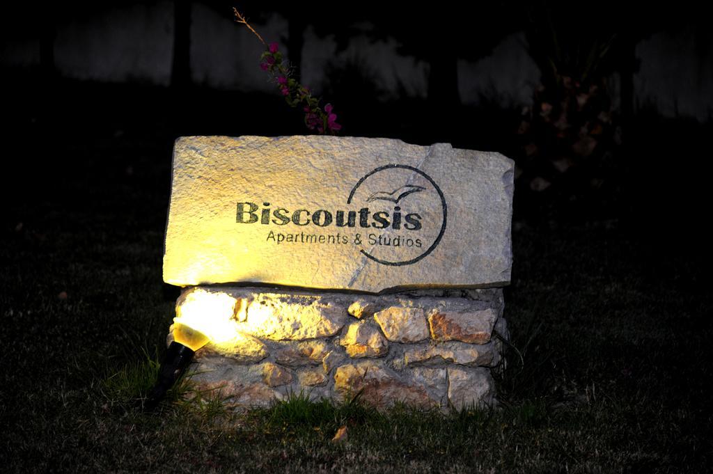 Kávos Biscoutsis Apartments & Studios المظهر الخارجي الصورة